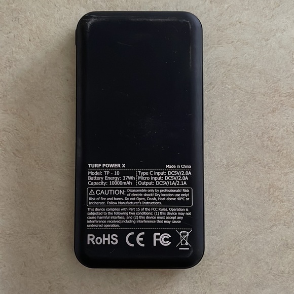 Turf power x TP-10 portable battery - Picture 2 of 4